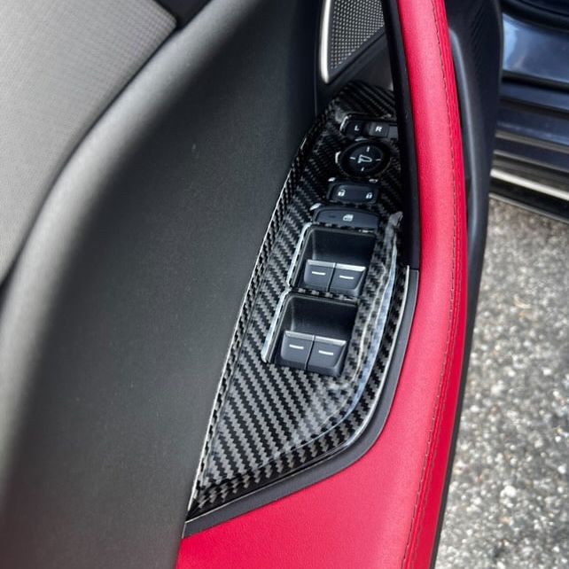 2021+ Acura TLX Carbon Fiber Window Switch Trim