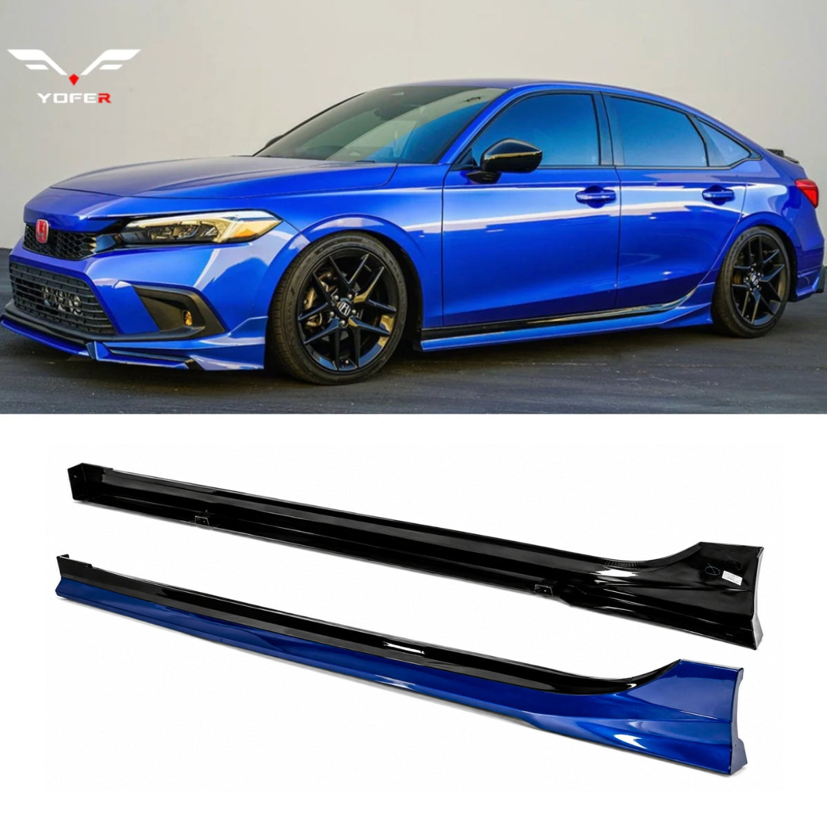 2022-2026 Honda Civic Yofer Side Skirts