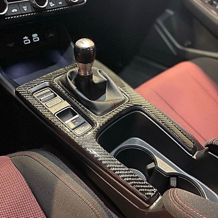 2022+ Civic Si/Manual Carbon Fiber Shifter Trim