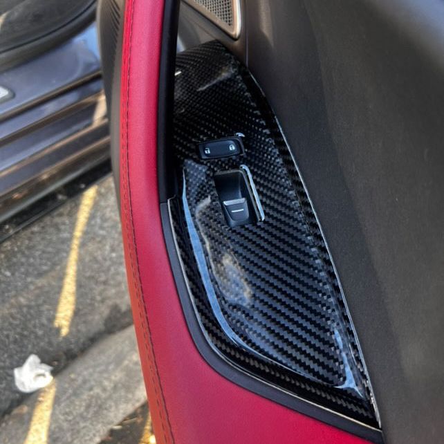 2021+ Acura TLX Carbon Fiber Window Switch Trim