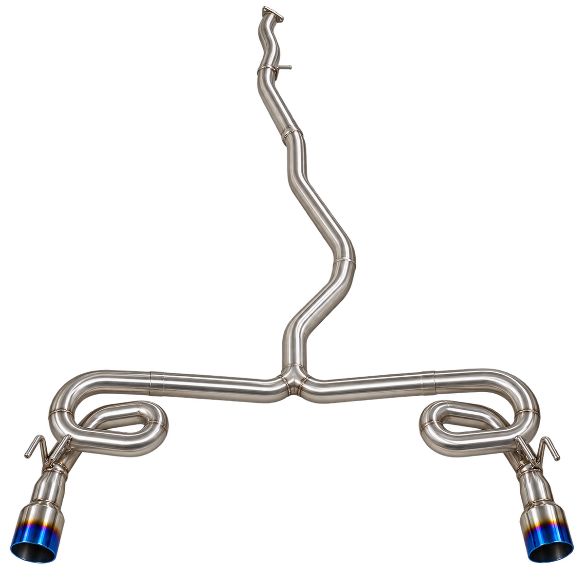 Synth Carbon Dual Loop Exhaust Honda Civic Si/EX/Touring 1.5T (2022+)