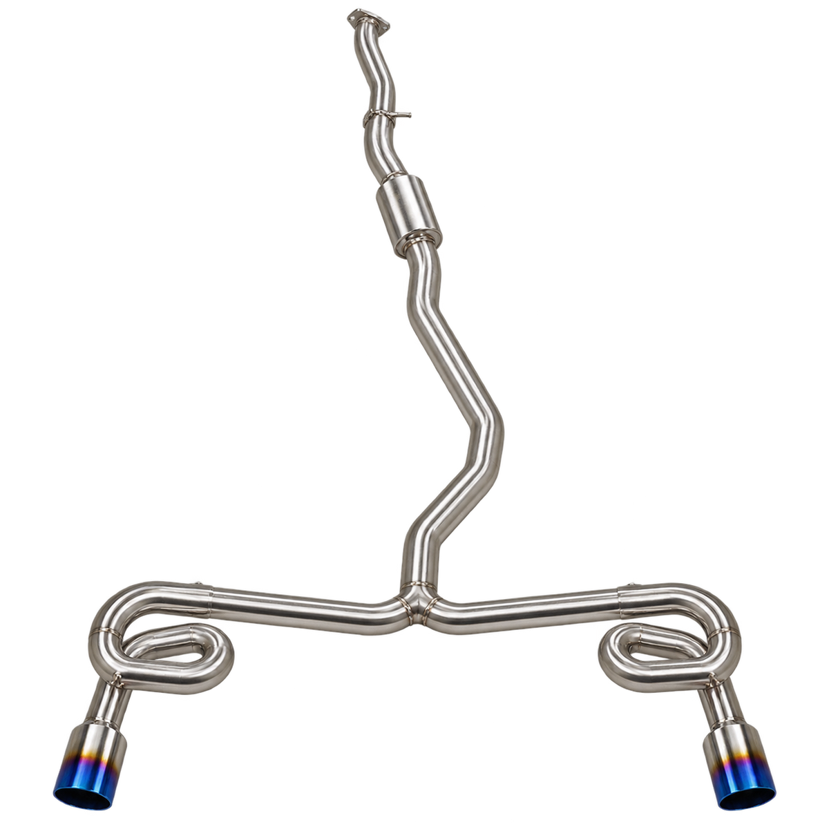 Synth Carbon Dual Loop Exhaust Honda Civic Si/EX/Touring 1.5T (2022+)