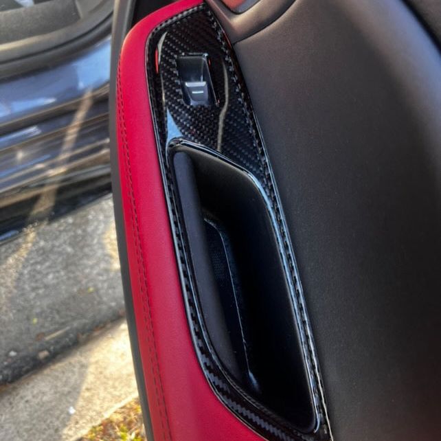 2021+ Acura TLX Carbon Fiber Window Switch Trim