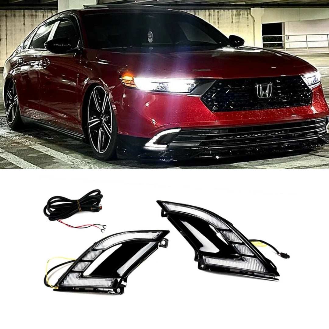 2023+ Honda Accord White DRL Fog Lights