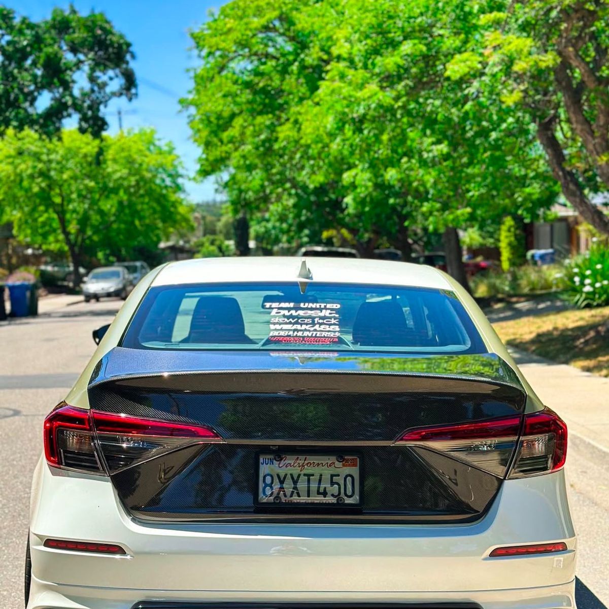2022+ 11th Gen Civic Sedan CSL Style Carbon Fiber Trunk