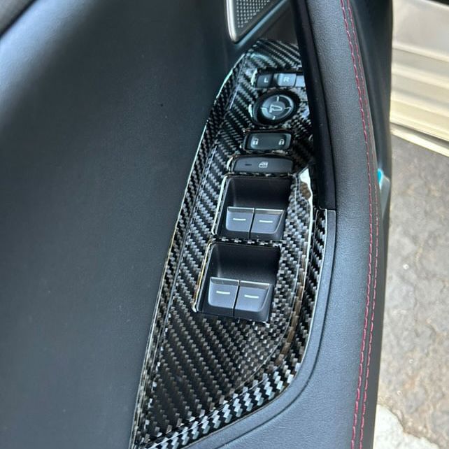 2021+ Acura TLX Carbon Fiber Window Switch Trim