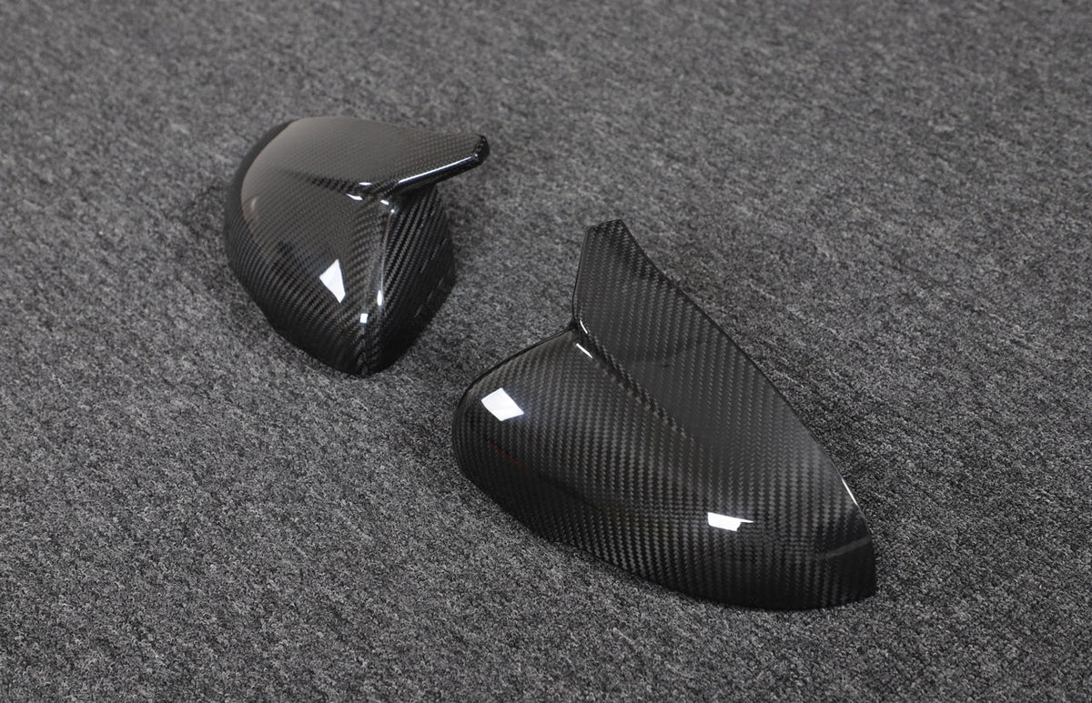 2017+ Kia Stinger Carbon Fiber M Style Mirror Caps