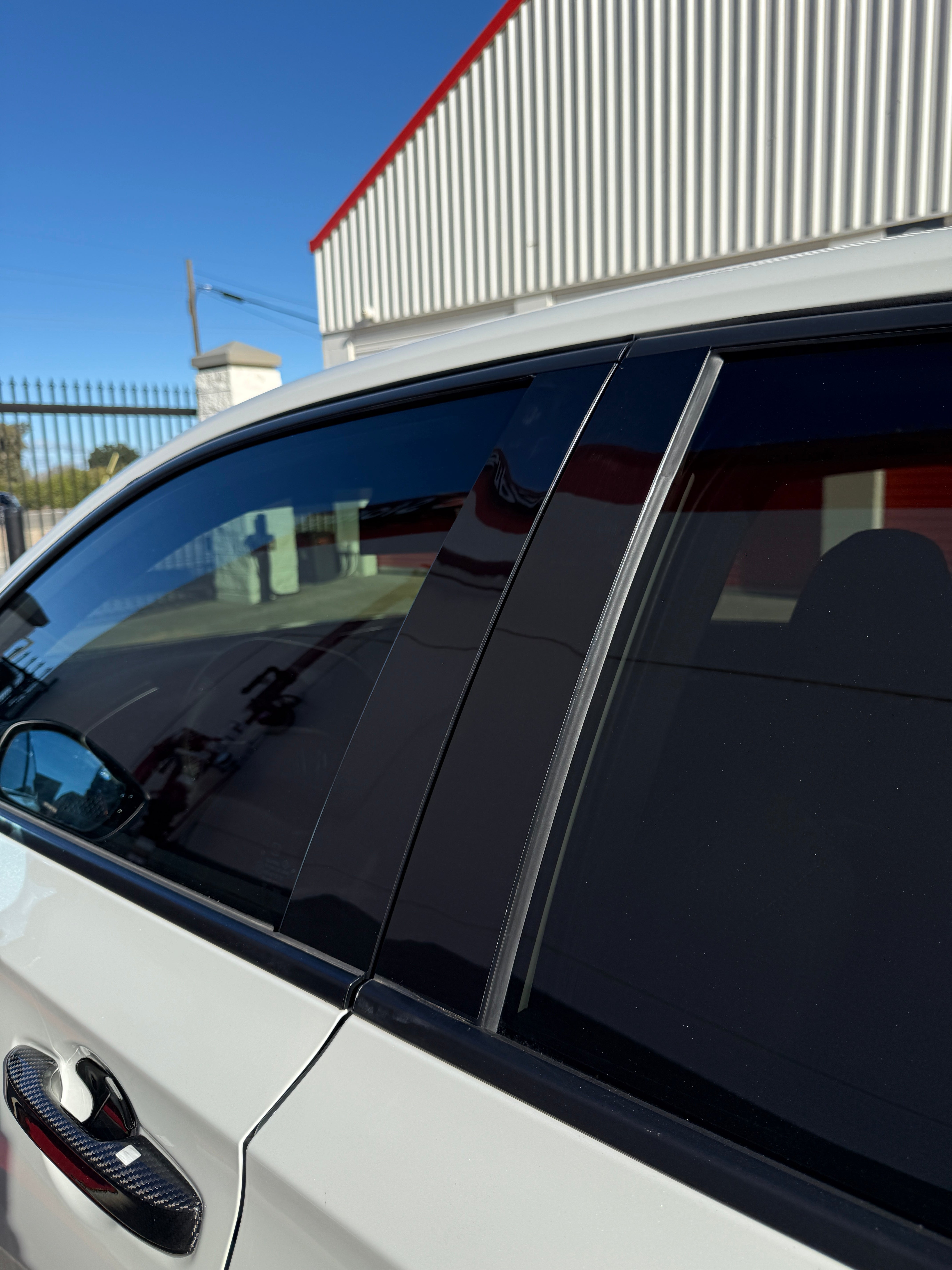 2022+ Honda Civic Gloss Black Pillar Overlays