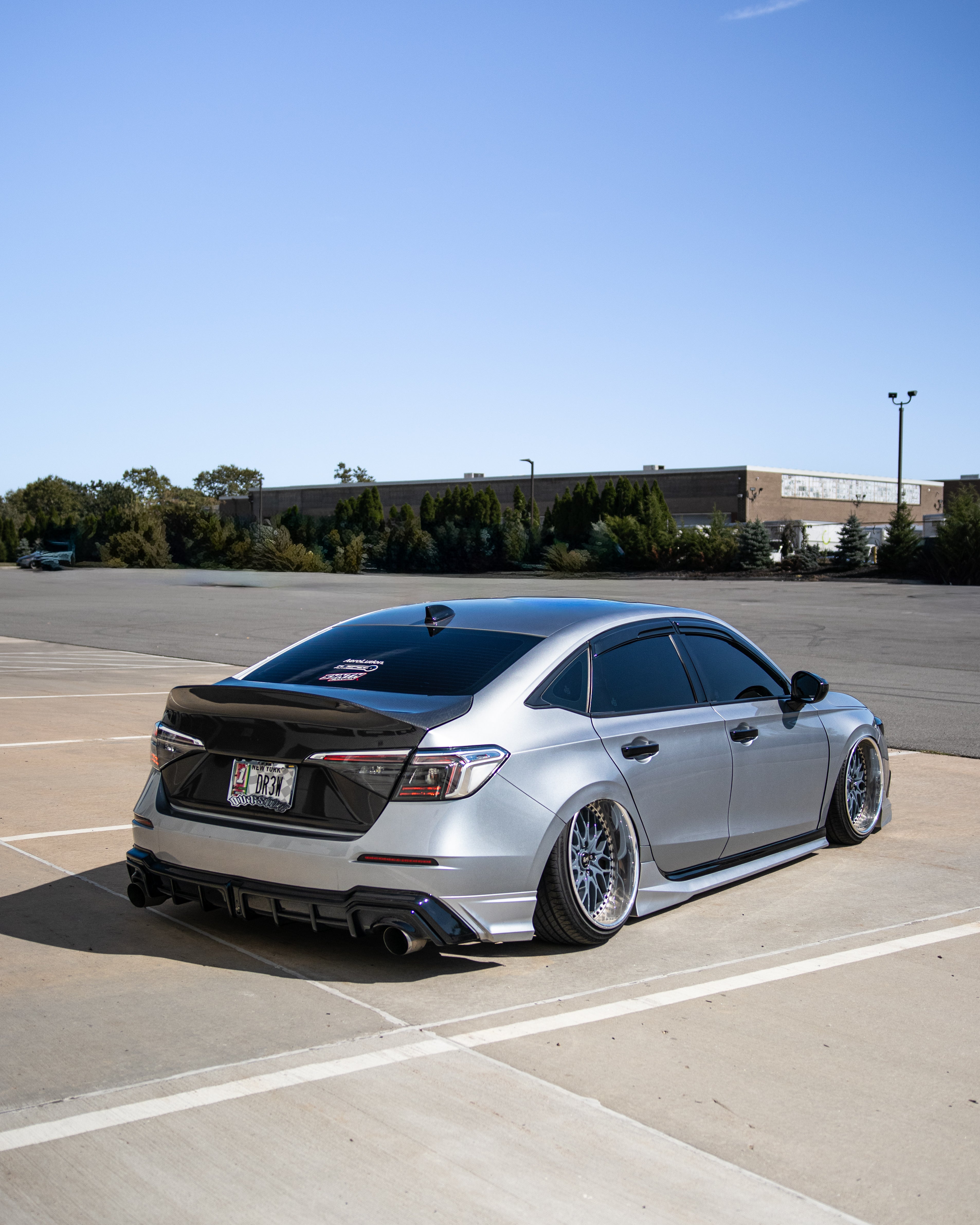 2022+ 11th Gen Civic Sedan CSL Style Carbon Fiber Trunk