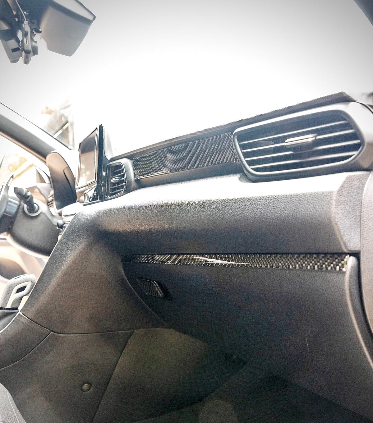 2019+ Hyundai Veloster Lower Passenger Dashboard Trim