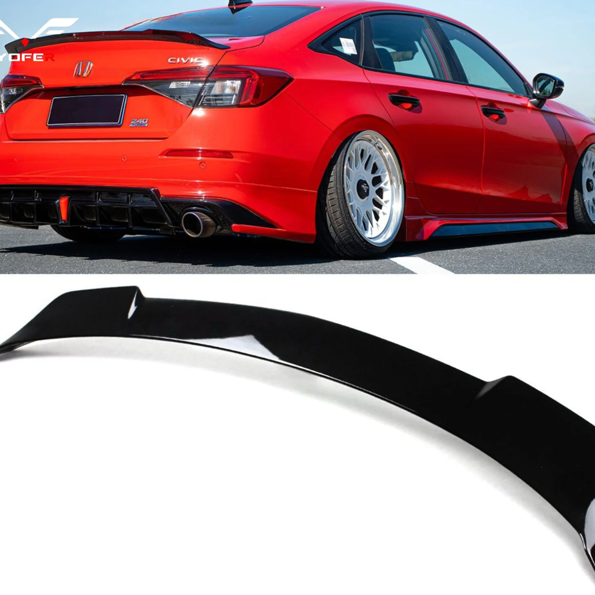 2022+ Civic Sedan Yofer V1 Spoiler
