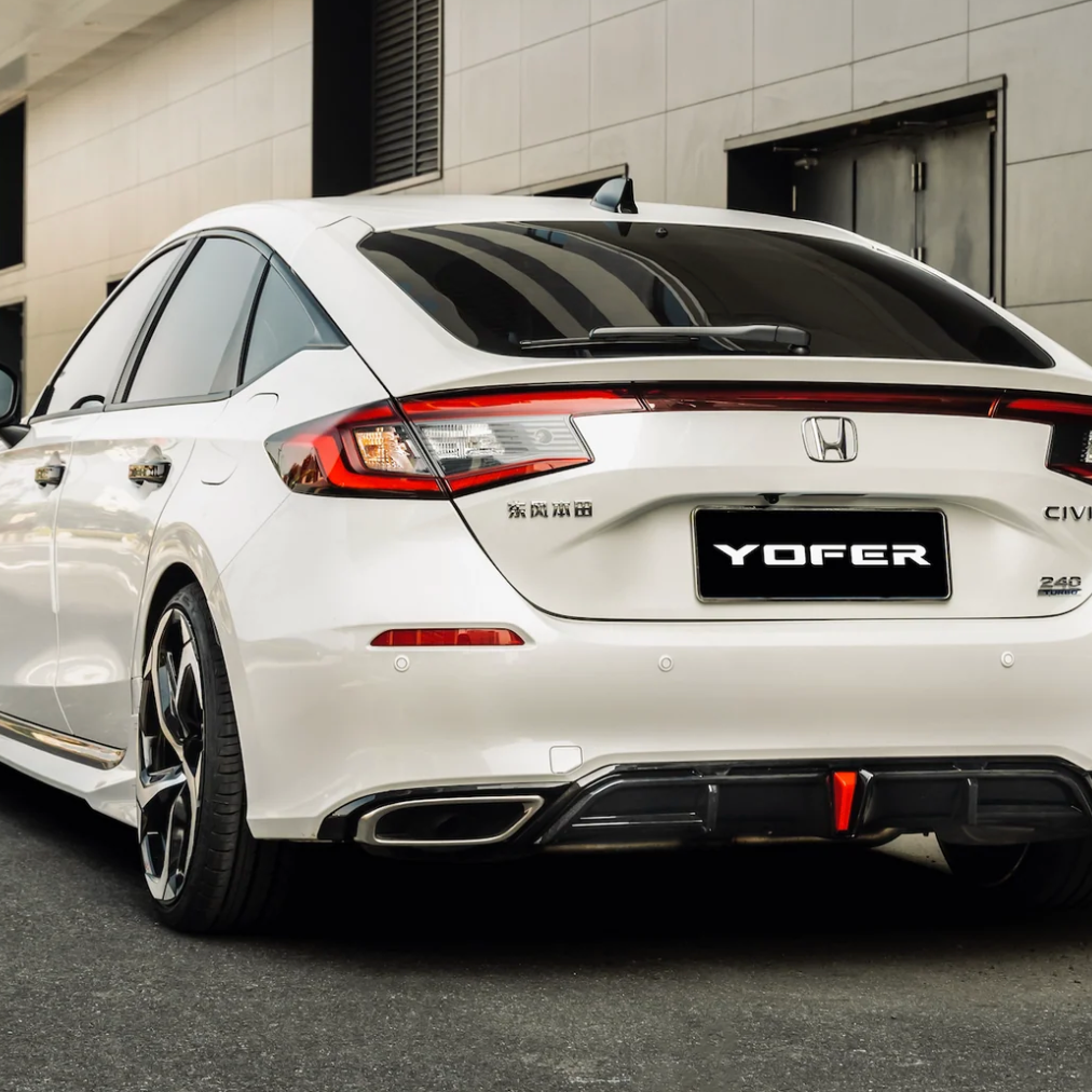 2022+ Civic Hatchback Yofer V3 Rear Diffuser