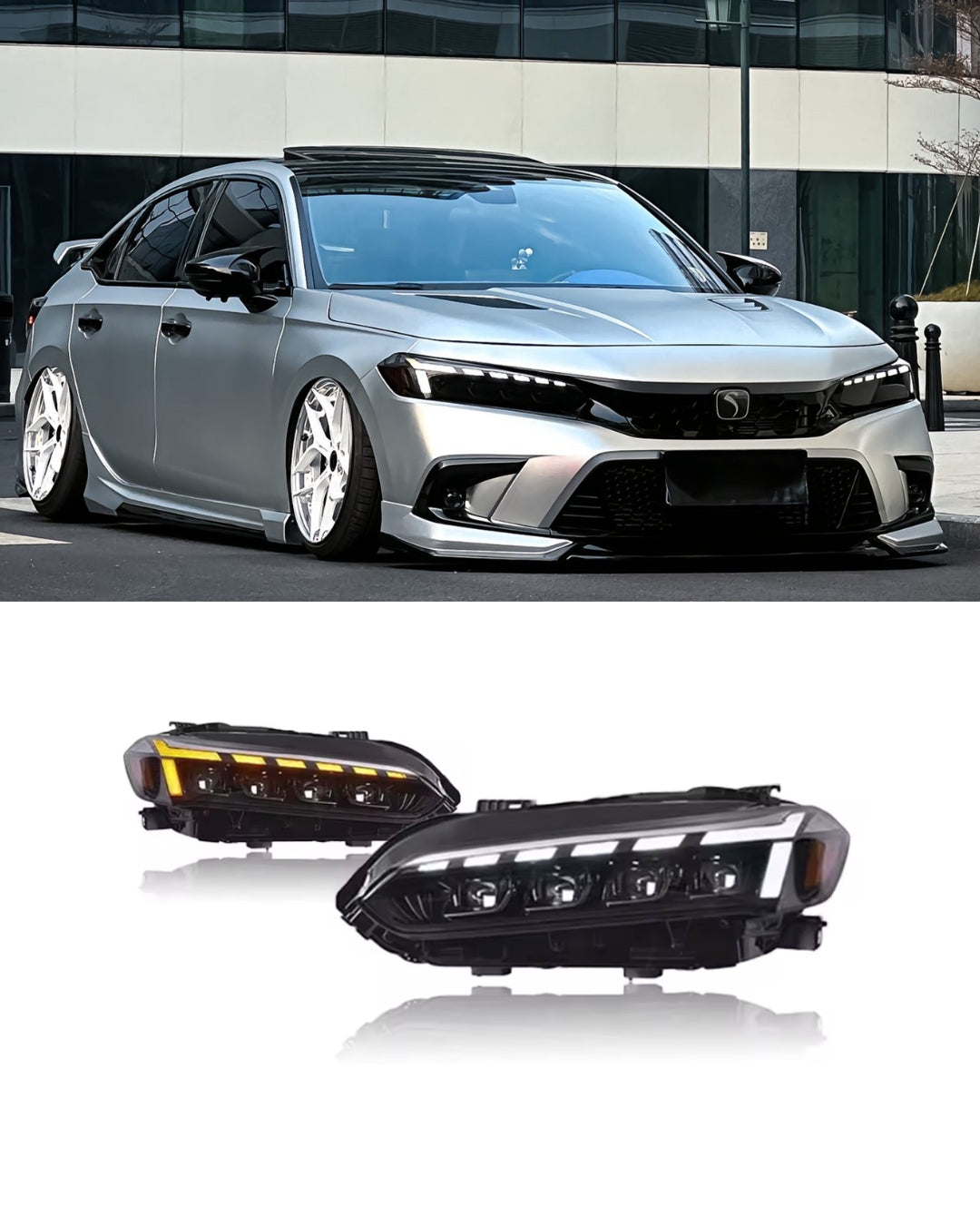 2022+ Honda Civic Sequential LED V1 Headlights