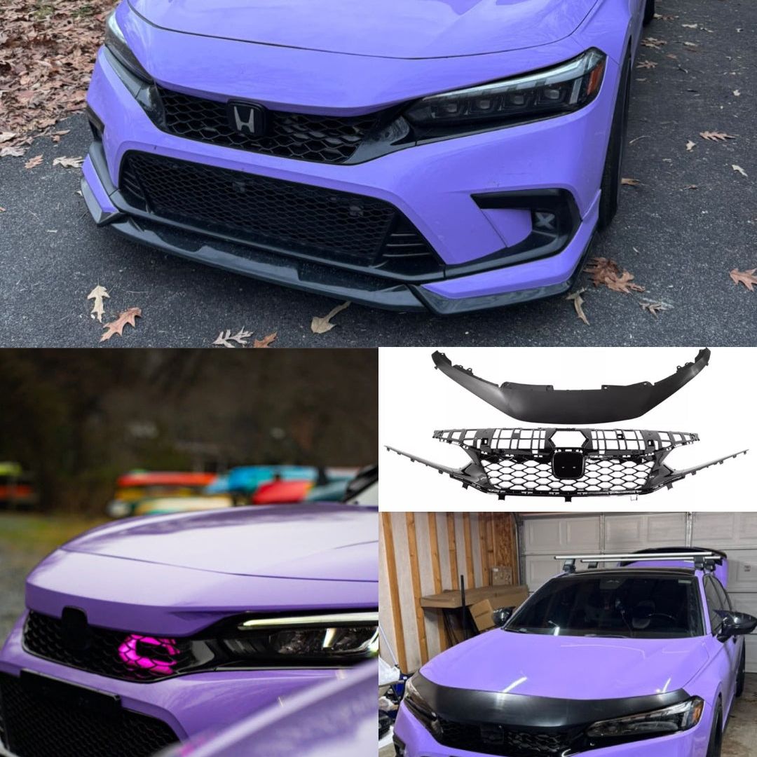 2022-2024 11th Gen Civic Type R Style Upper Grill