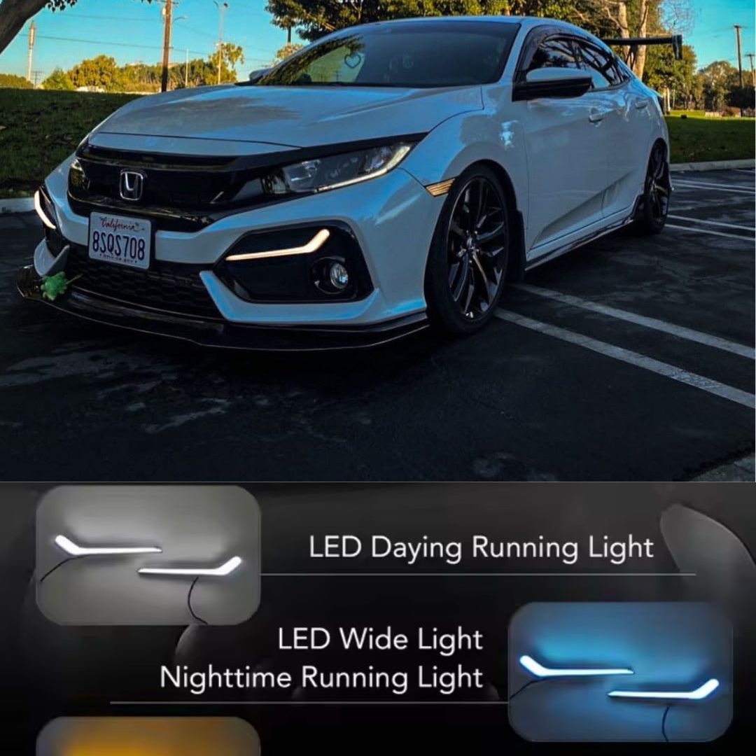 2020+ Civic Sequential Front Garnish LED's