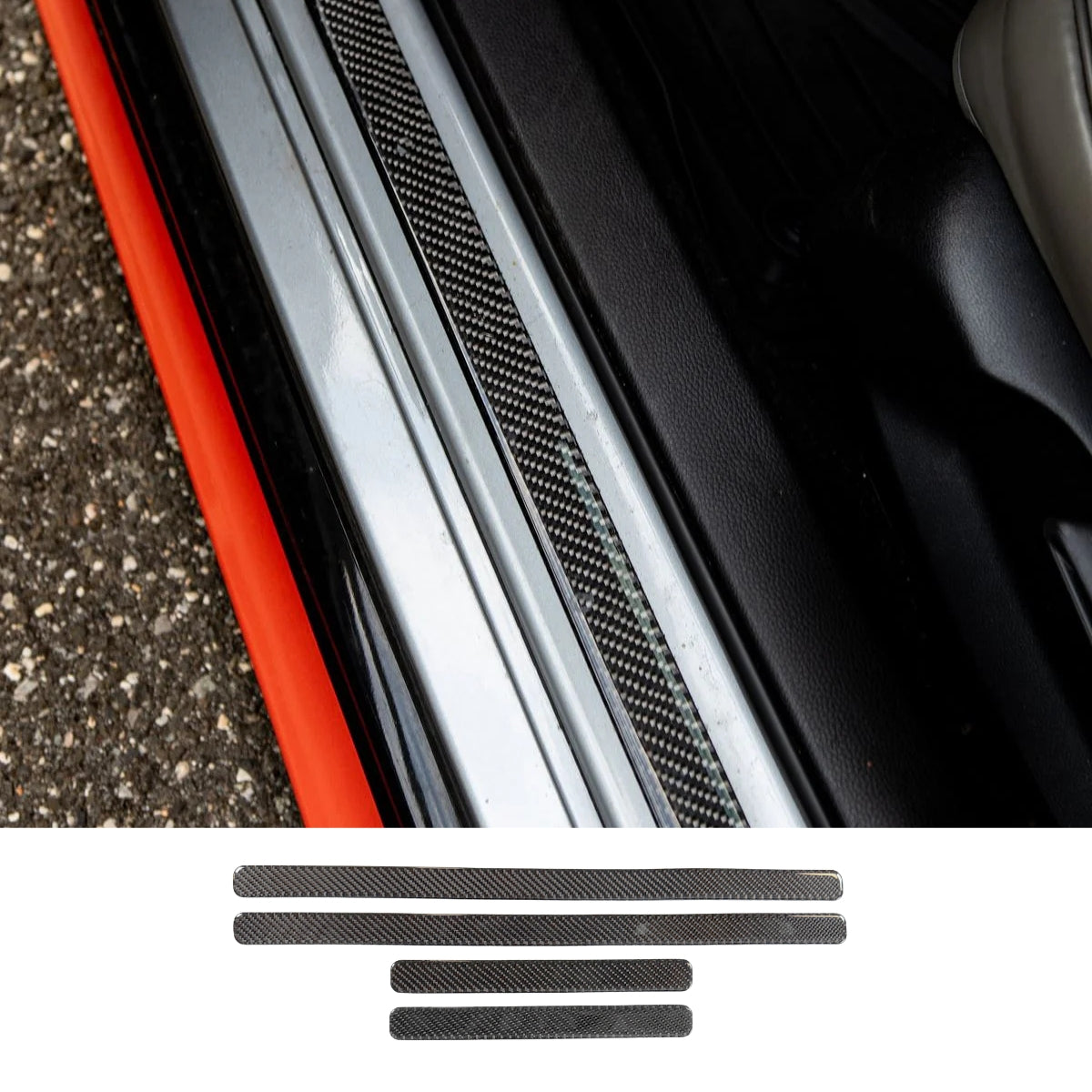 2022+ 11th Gen Civic/2023+ Acura integra Carbon Fiber Door Sill Trim