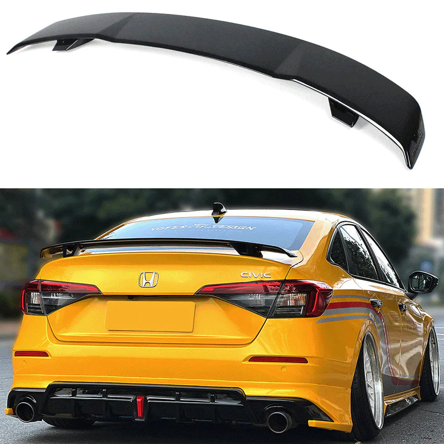 2022+ 11th Gen Honda Civic Gloss Black Yofer Spoiler
