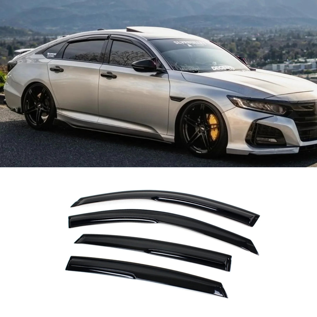 2018+ Honda Accord Gloss Black Visors