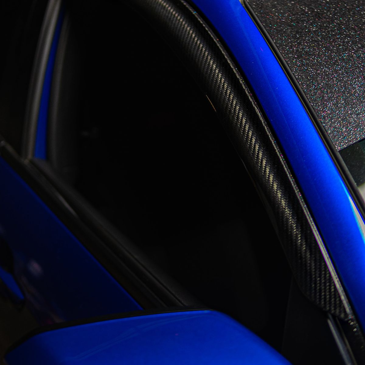 Synth Carbon 2016+ Civic Sedan/Si Carbon Fiber Window Visors (ceramic coated)