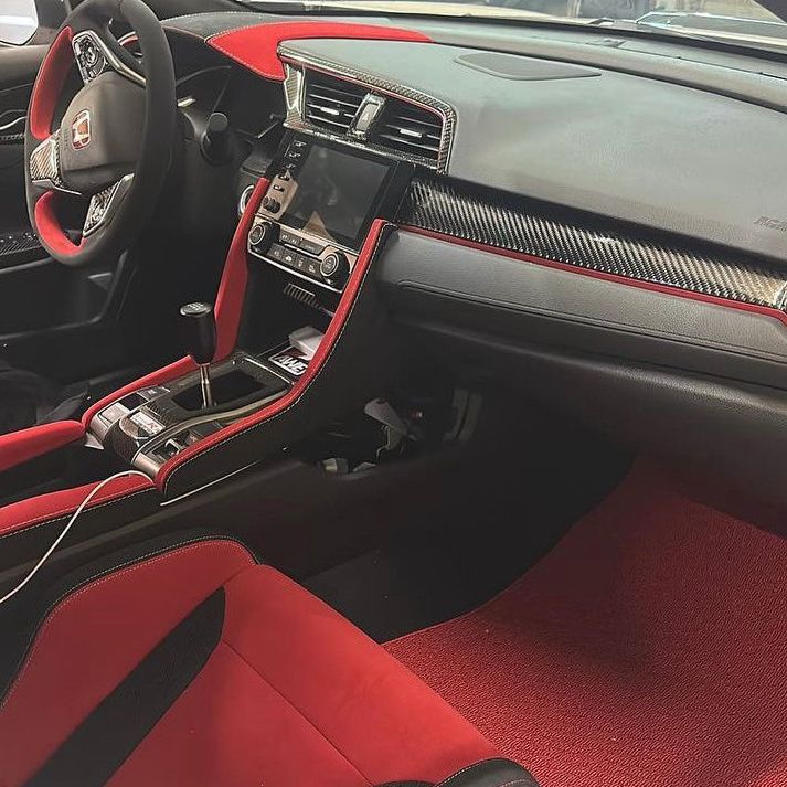 2016+ 10th Gen Civic Carbon Fiber Interior Trim