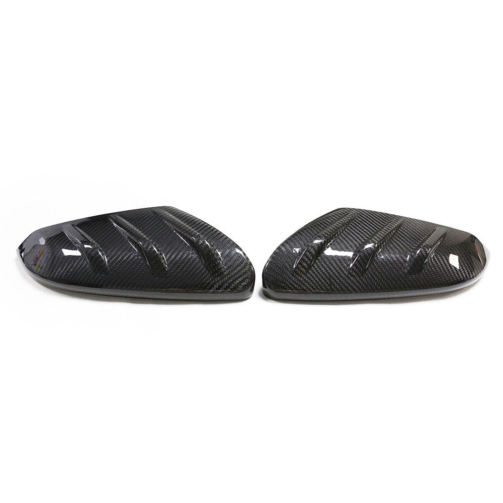 2016+ Civic X Carbon Fiber Mugen Style Mirror Caps
