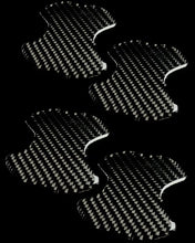 Load image into Gallery viewer, Carbon Fiber Exterior Door Handle Protectors
