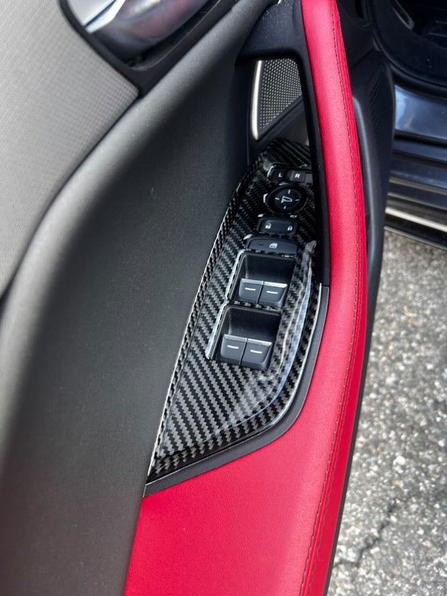 2021+ Acura TLX Carbon Fiber Window Switch Trim