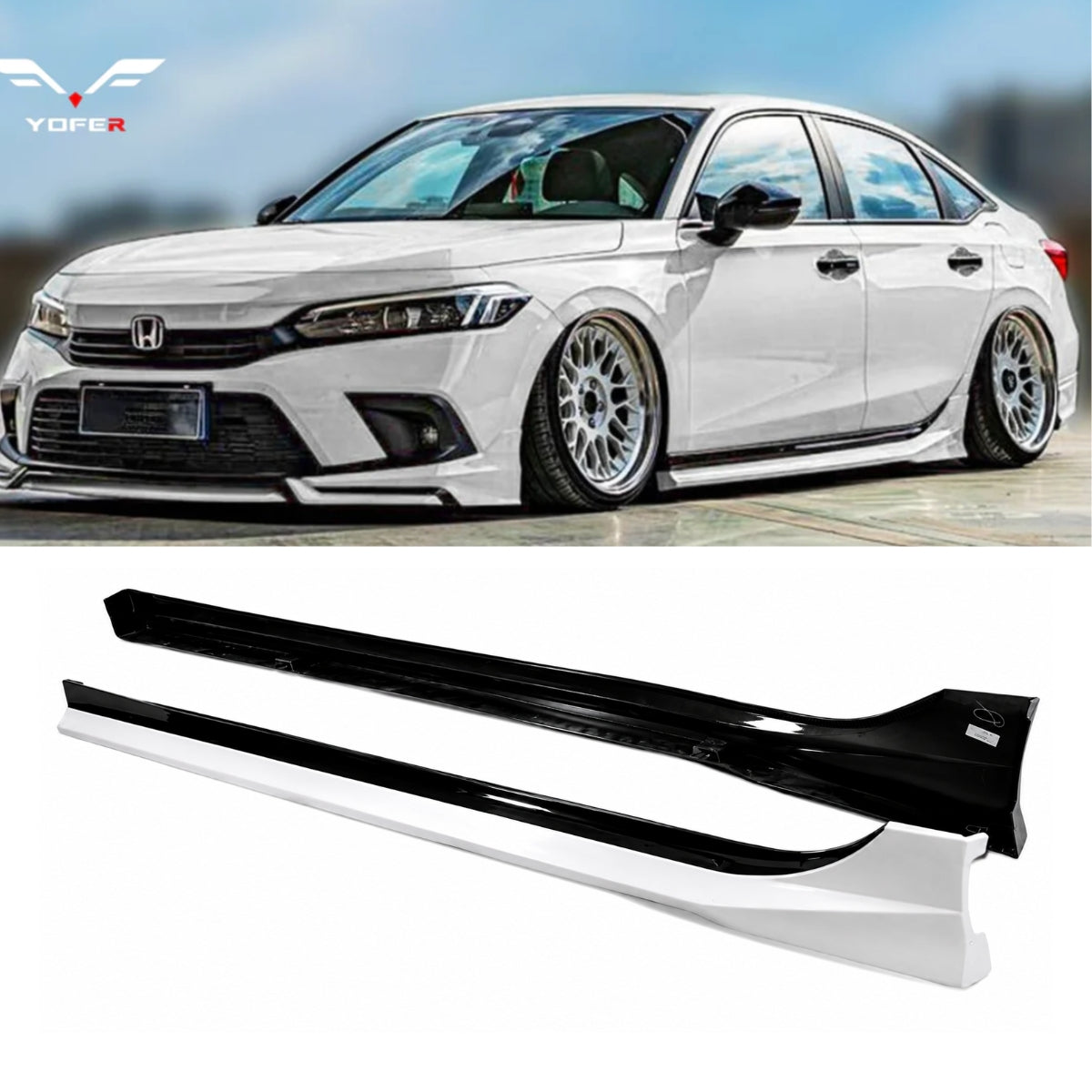 2022-2026 Honda Civic Yofer Side Skirts