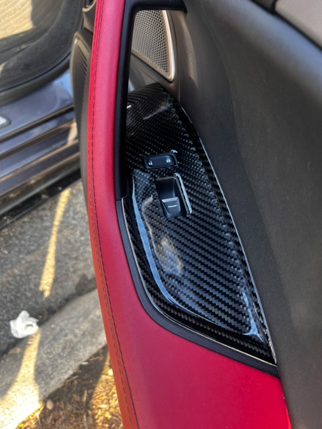 2021+ Acura TLX Carbon Fiber Window Switch Trim