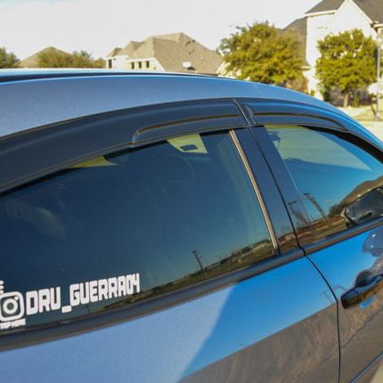2016-2021 Civic Sedan/Hatchback Gloss Black Mugen Style Visors