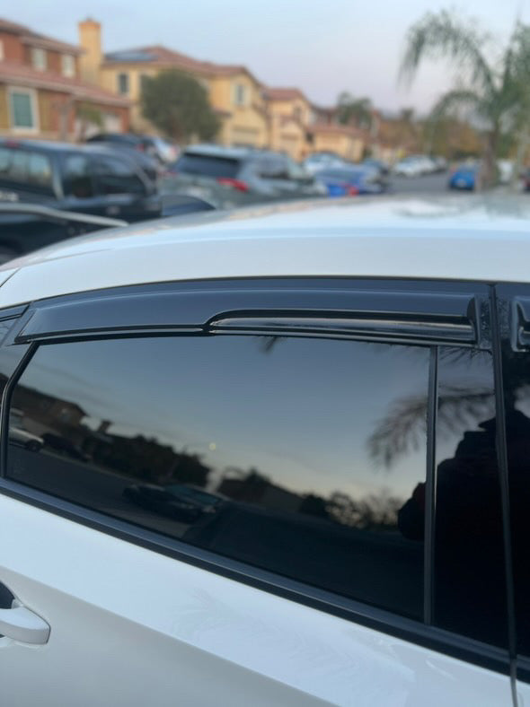 2022+ Civic Sedan/Hatchback Gloss Black Mugen Style Visors
