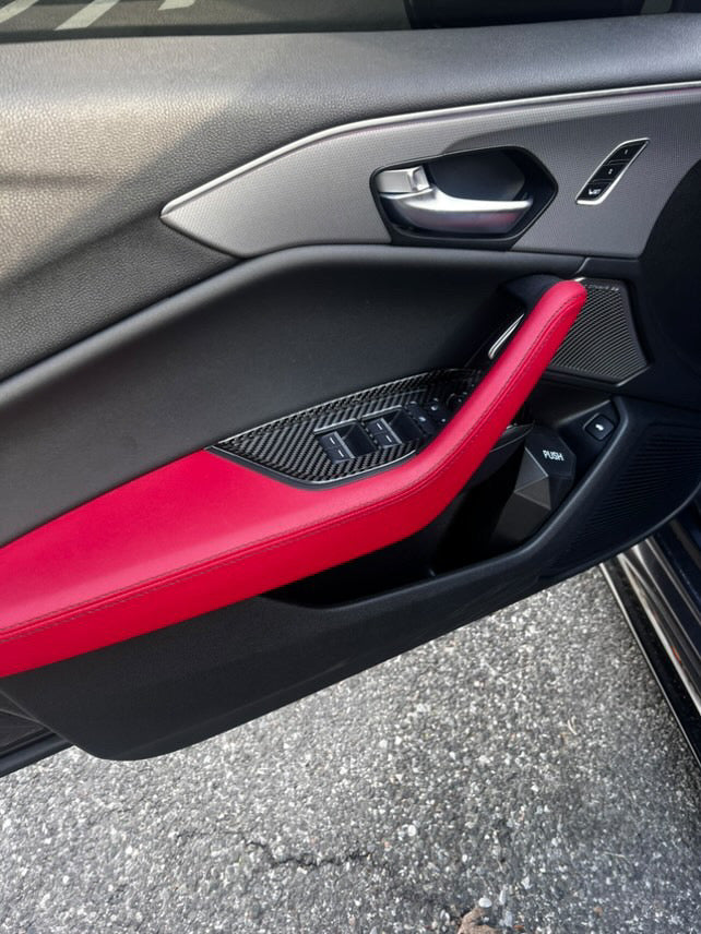 2021+ Acura TLX Carbon Fiber Window Switch Trim