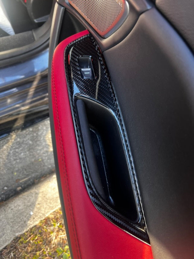 2021+ Acura TLX Carbon Fiber Window Switch Trim