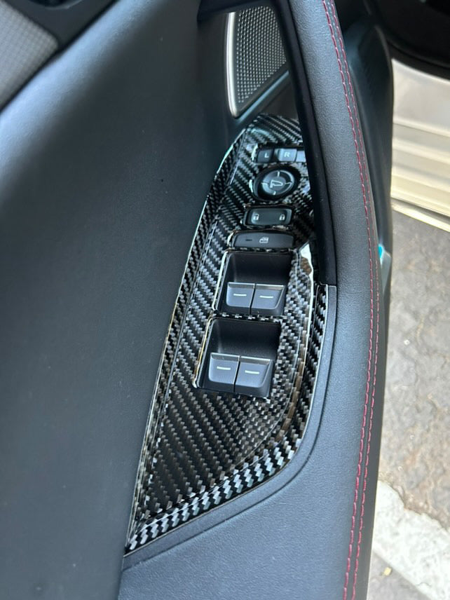 2021+ Acura TLX Carbon Fiber Window Switch Trim
