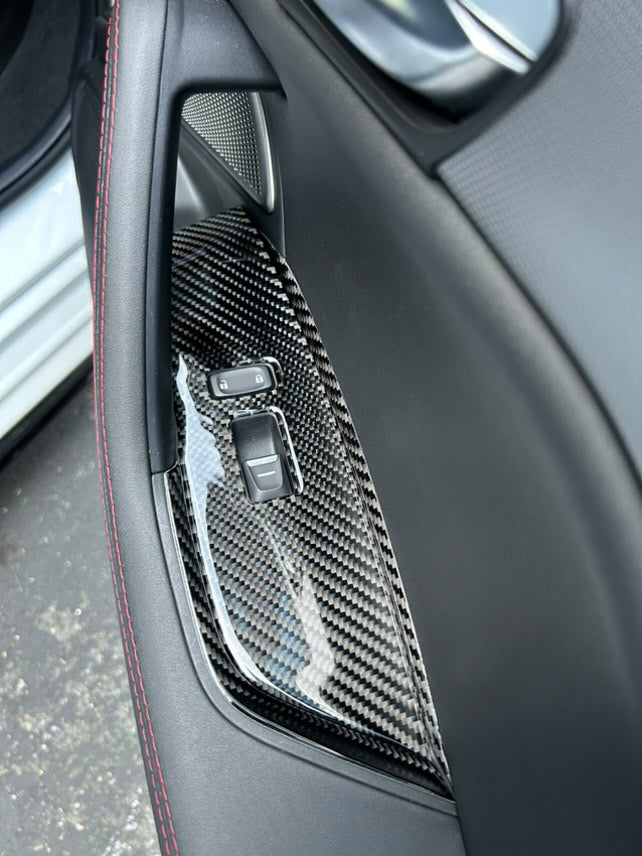 2021+ Acura TLX Carbon Fiber Window Switch Trim