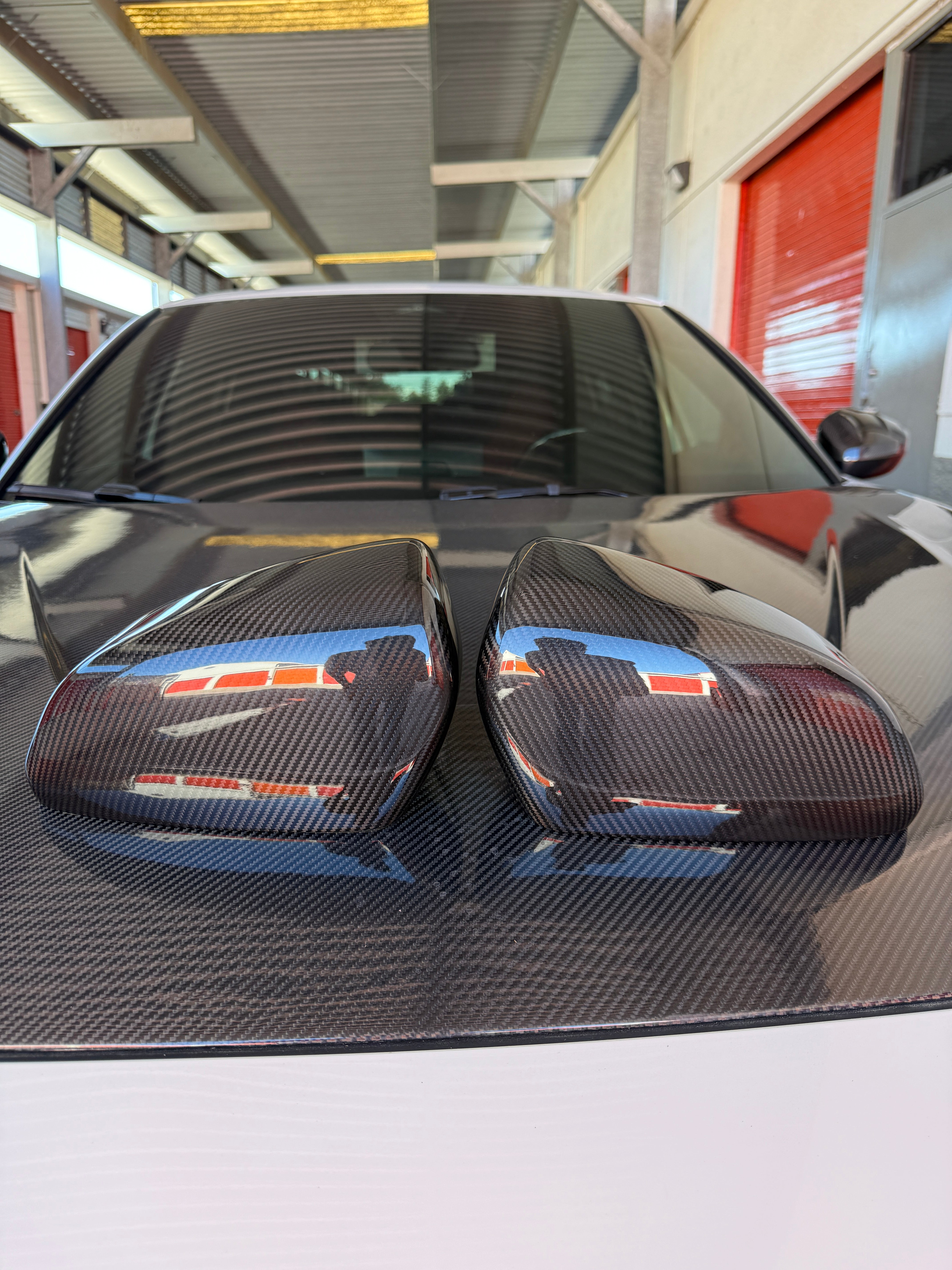 2021+ Acura TLX Carbon Fiber Mirror Caps