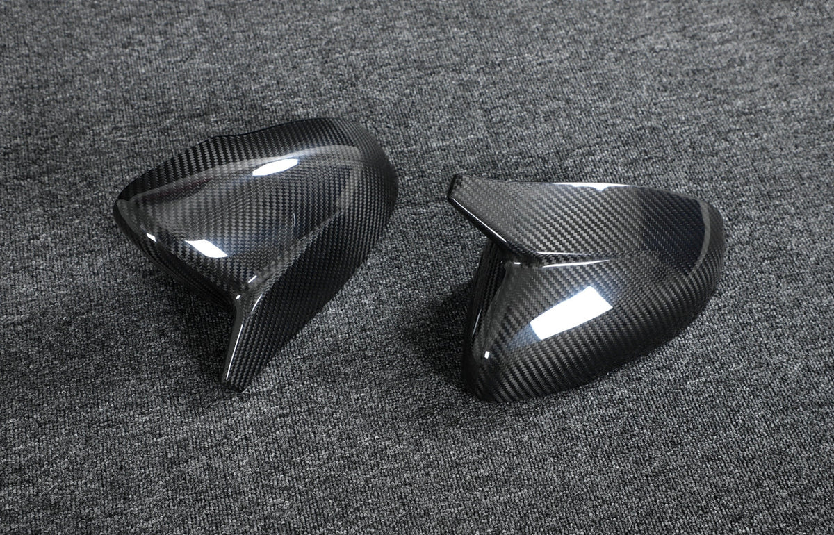 2017+ Kia Stinger Carbon Fiber M Style Mirror Caps