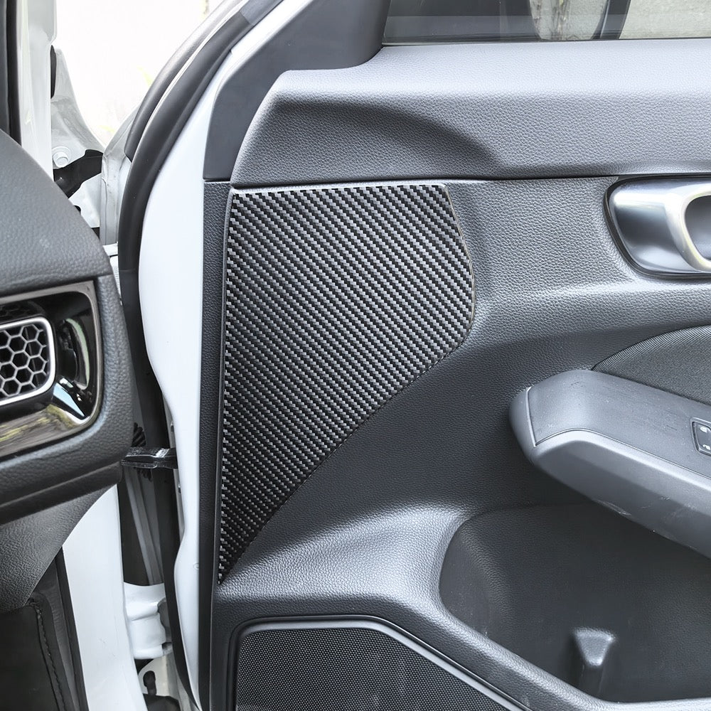 2022+ Civic Carbon Fiber Interior Door Panel Trim