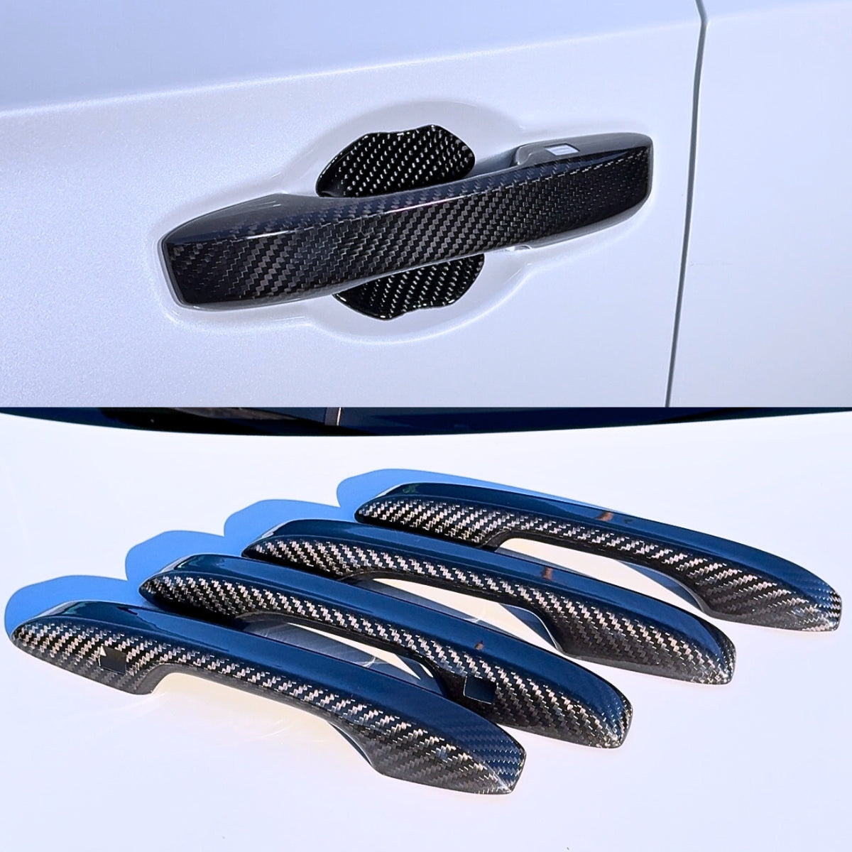 11th Gen Civic 2022+/2023 integra Carbon Fiber Door Handle Overlays