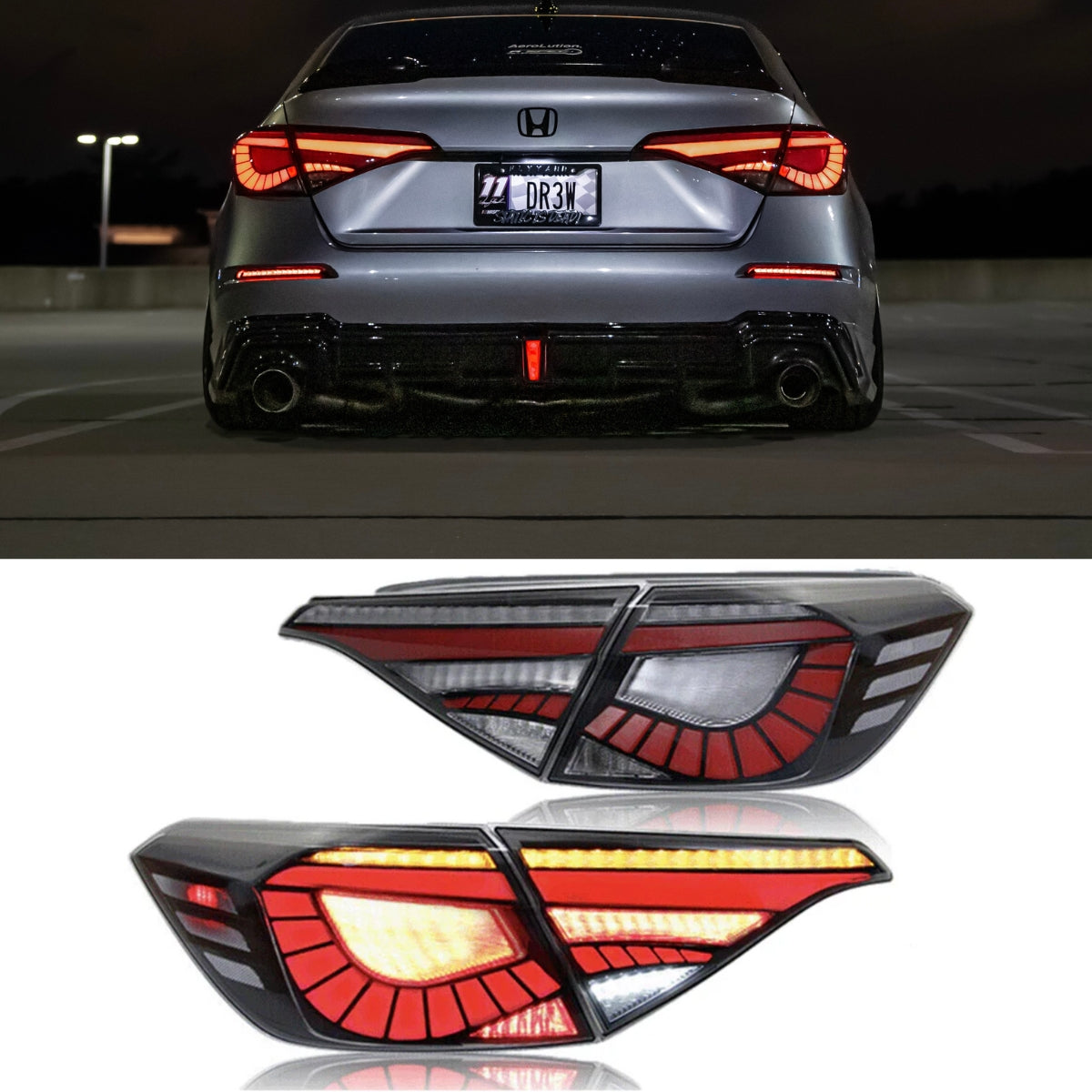 2022+ Civic V1 Style Tail Lights