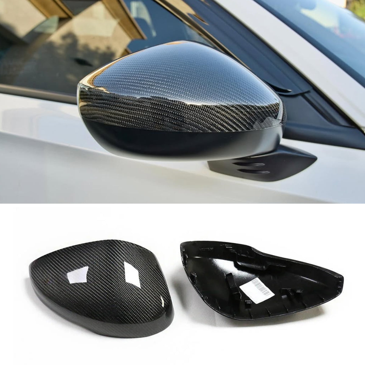 2022+ 11th Gen Civic/Integra Carbon Fiber OEM Style Mirror Caps