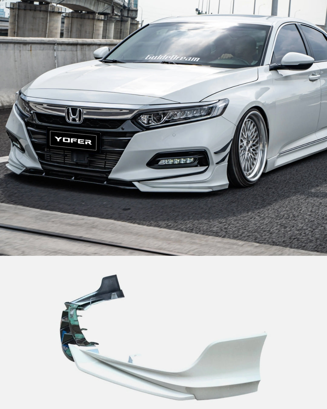 2018-2020 Accord X Yofer Front Lip