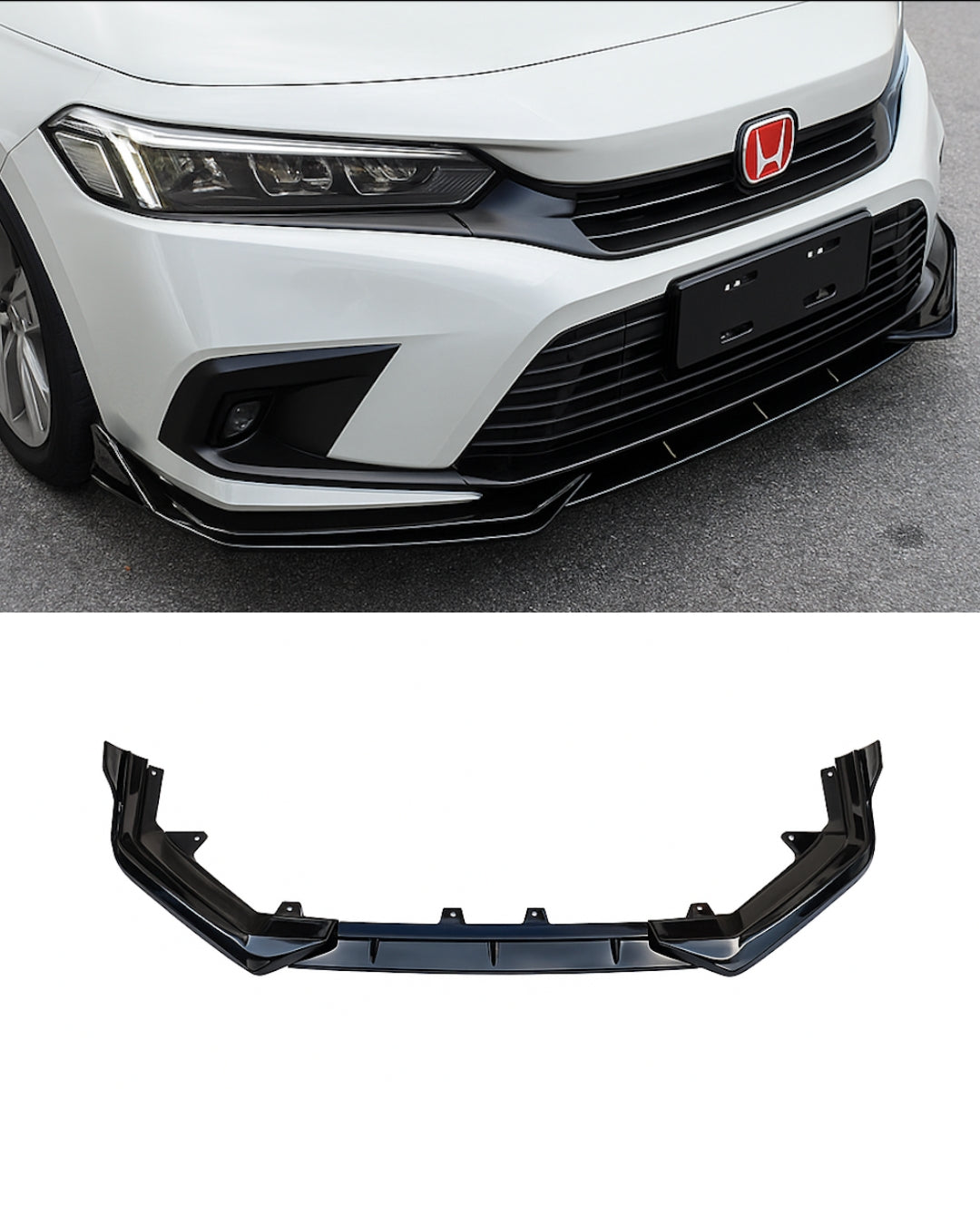 2022-2024 Honda Civic V1 Front Lip