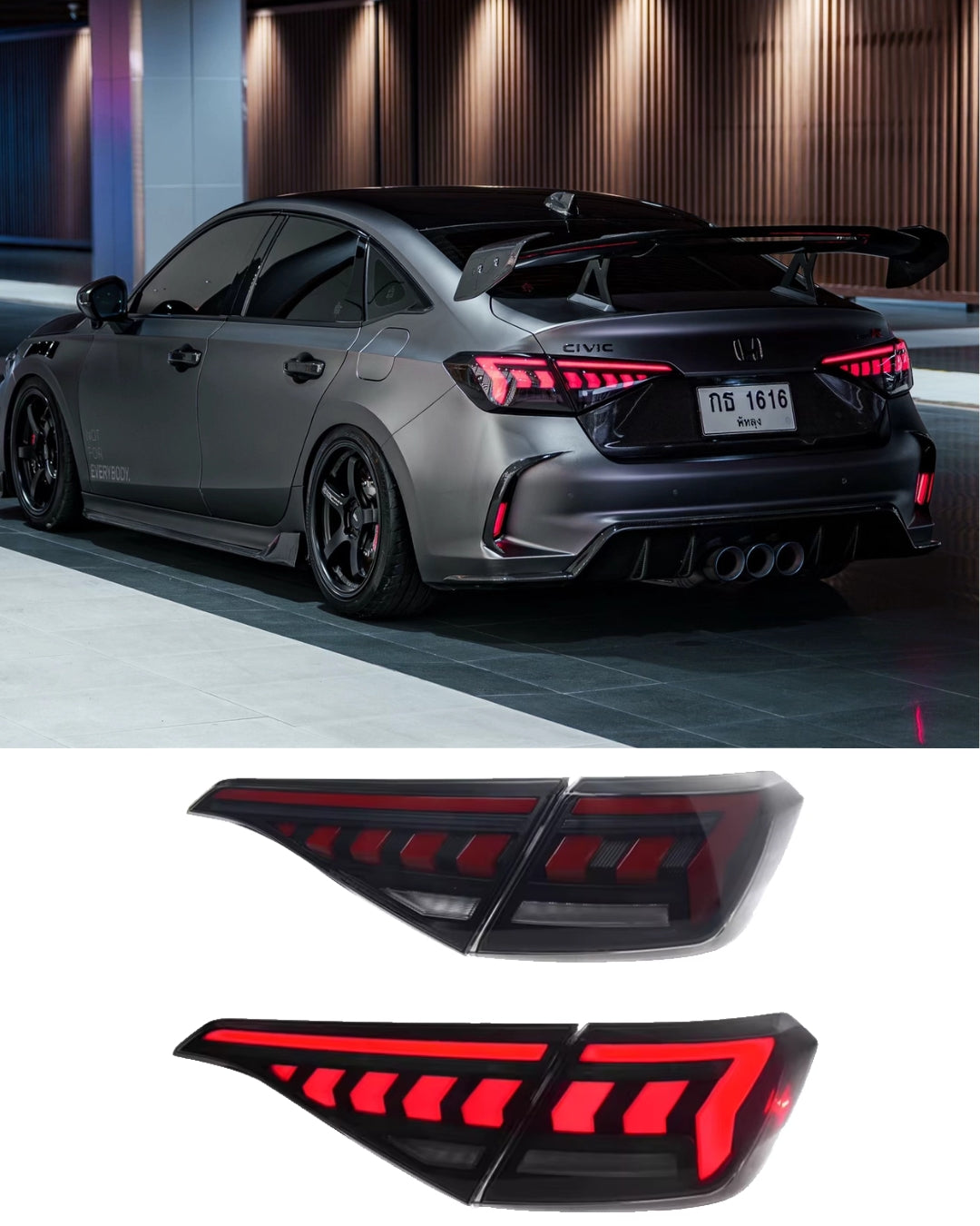 2022+ Civic V3 Style Tail Lights