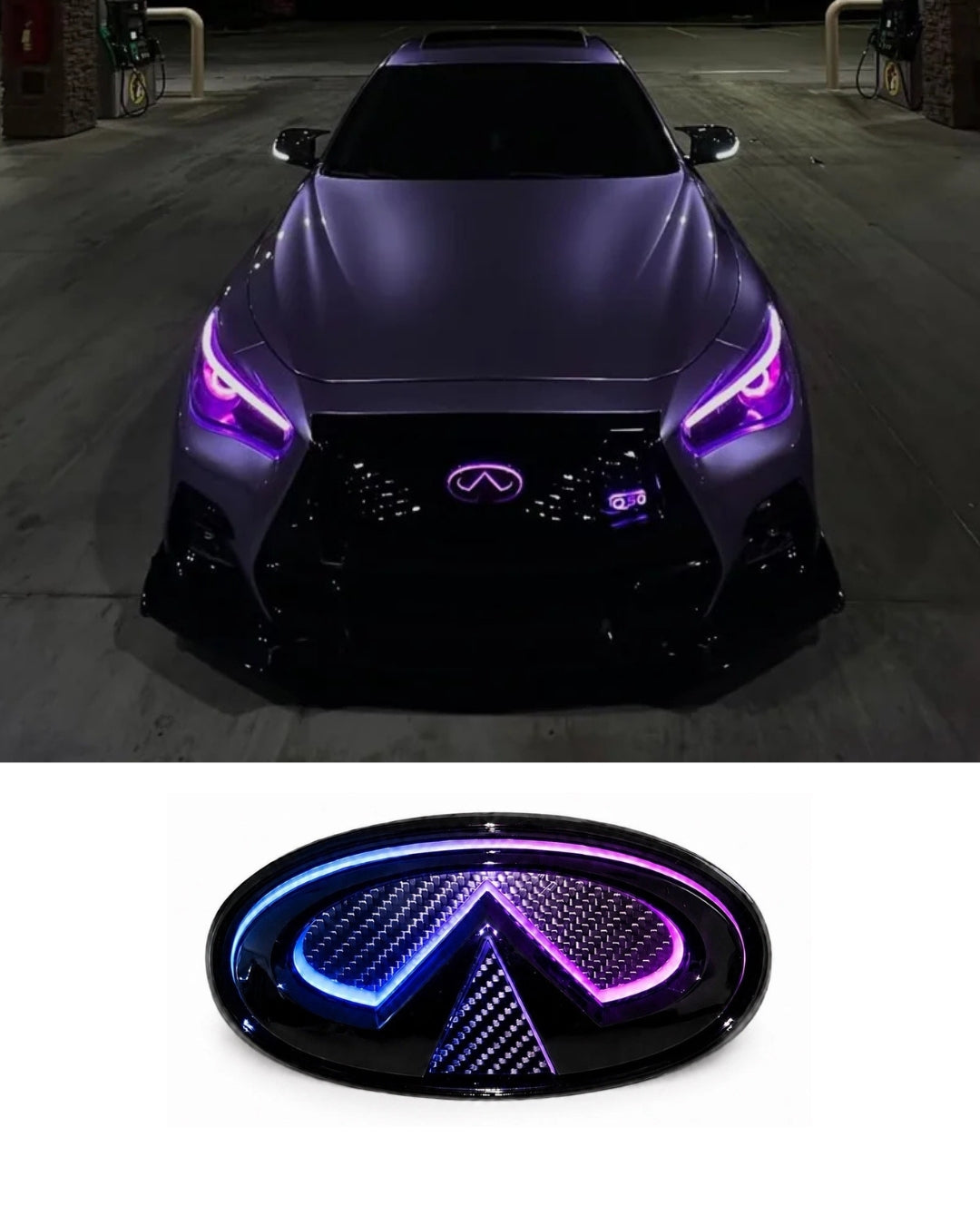 2014-2024 Infiniti Q50 V2 RGB front Emblem