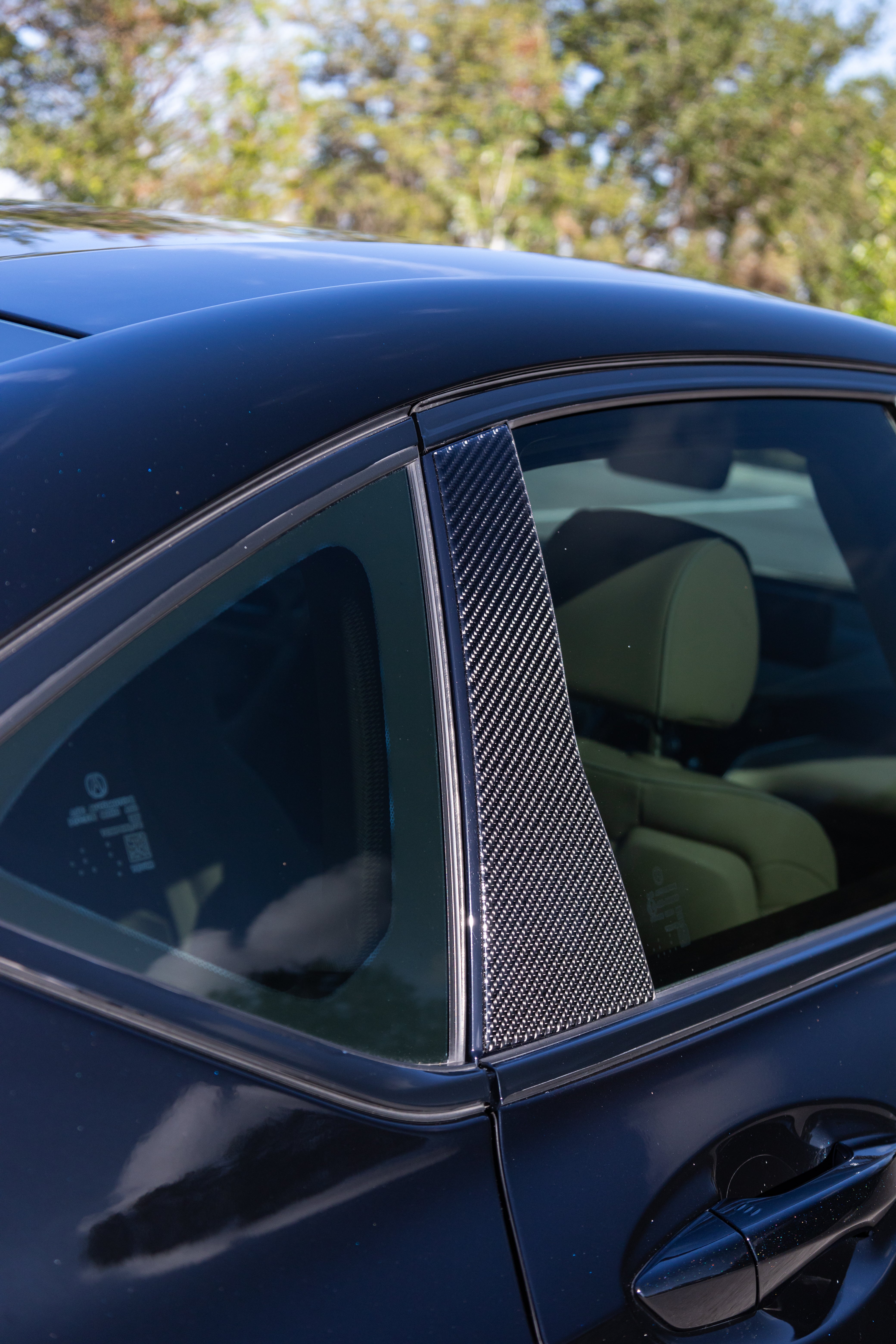 2021+ Acura TLX Carbon Fiber Pillars