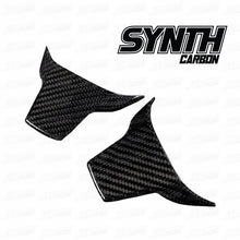Load image into Gallery viewer, Synth Carbon Carbon Fiber Steering Wheel Add Ons for 2016 + Civic X
