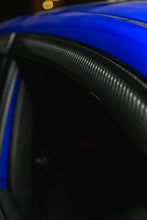 Load image into Gallery viewer, Synth Carbon 2016+ Civic Sedan/Si Carbon Fiber Window Visors (ceramic coated)

