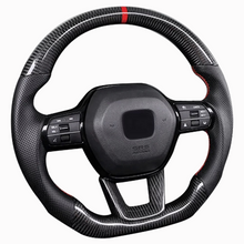 Load image into Gallery viewer, 2022+ Civic/Integra Carbon Fiber Steering Wheel
