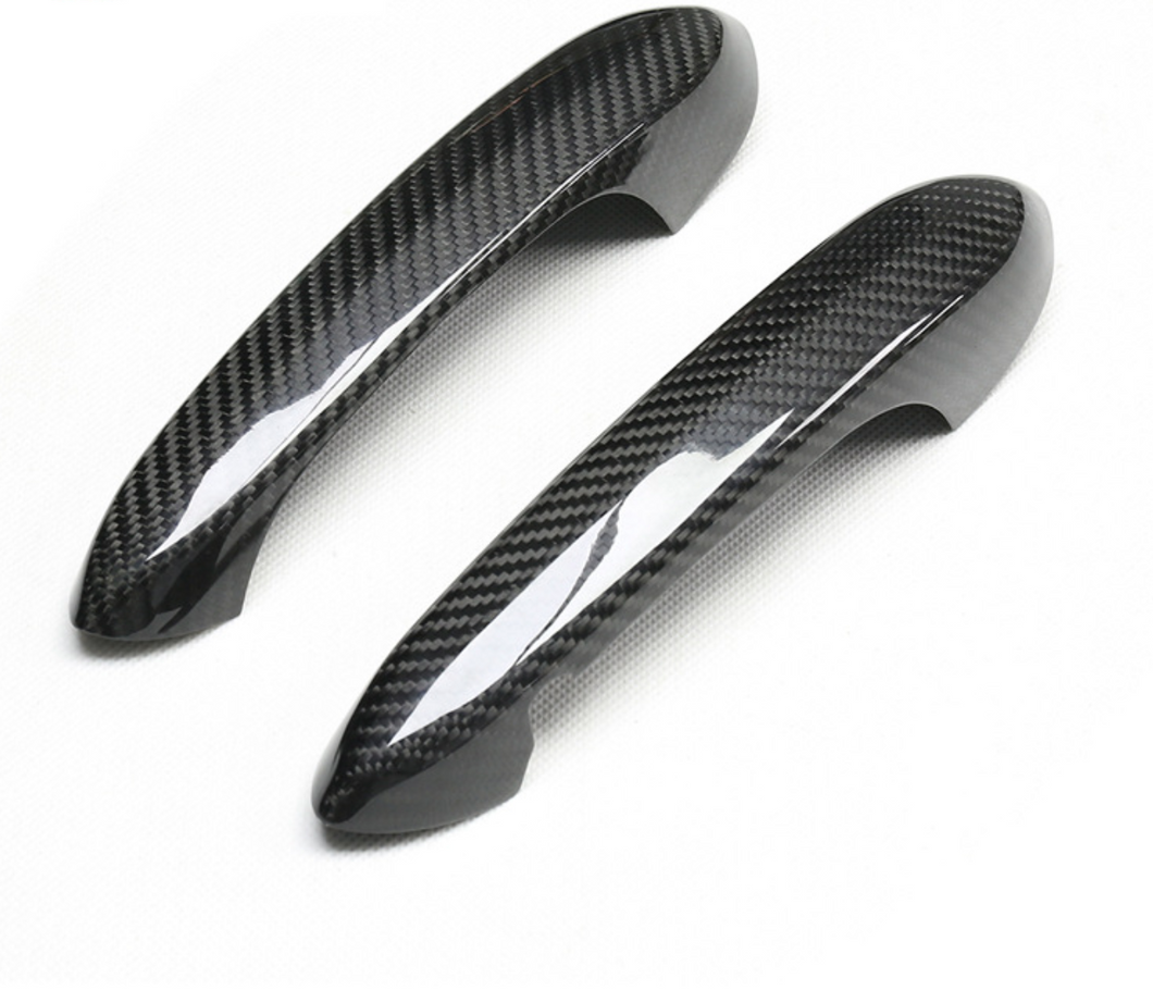A90 / A91 MKV SUPRA DRY CARBON OUTER DOOR HANDLE COVERS (Ceramic Coated)